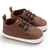NEW Baby Shoes Spring PU Suede Lace Casual Baby Boy Shoes Fashion Cotton First Walker Gentleman Baby Boy Shoes