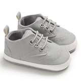 NEW Baby Shoes Spring PU Suede Lace Casual Baby Boy Shoes Fashion Cotton First Walker Gentleman Baby Boy Shoes
