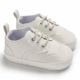 NEW Baby Shoes Spring PU Suede Lace Casual Baby Boy Shoes Fashion Cotton First Walker Gentleman Baby Boy Shoes