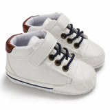 NEW Baby Shoes Spring PU Suede Lace Casual Baby Boy Shoes Fashion Cotton First Walker Gentleman Baby Boy Shoes