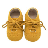NEW Newborn Baby Shoes Girls Boys Soft Warm Nubuck Leather Prewalker Anti-slip Shoes Canvas Sports Sneakers Moccasins Footwear Shoes