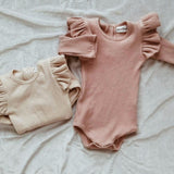 Newborn Baby Girl Boys Long Sleeve Romper Jumpsuit Bodysuit One-pieces Clothes Bodysuit One-pieces  Sweater Clothes