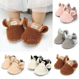 Farfoot 2019 AU Toddler Girl snow Boots Shoes Newborn Baby Autumn Winter Cotton Warm Soft Sole Plush Prewalker