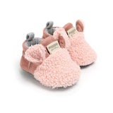 Farfoot 2019 AU Toddler Girl snow Boots Shoes Newborn Baby Autumn Winter Cotton Warm Soft Sole Plush Prewalker