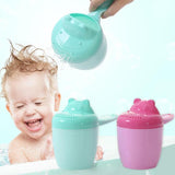 Using Safe and Non-toxic Materials Invariant Shampoo Cup Shower Water Spoon Infant Bath Ladle Kids Wash Hair Cup Baby Care