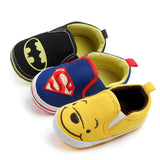 New Collection Hot sale Cartoon Character style Toddlers Baby Canvas shoes Baby moccasins Soft bottom First walkers Bebe Anti-slip Baby shoes