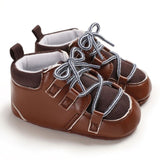 NEW Baby Shoes Spring PU Suede Lace Casual Baby Boy Shoes Fashion Cotton First Walker Gentleman Baby Boy Shoes