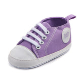 Shoes First Walkers Shoes Unisex Canvas Classic Sports Sneakers Newborn Baby Boys Girls  Infant Toddler Soft Sole Anti-slip Baby Shoes
