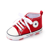 Shoes First Walkers Shoes Unisex Canvas Classic Sports Sneakers Newborn Baby Boys Girls  Infant Toddler Soft Sole Anti-slip Baby Shoes