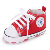 Shoes First Walkers Shoes Unisex Canvas Classic Sports Sneakers Newborn Baby Boys Girls  Infant Toddler Soft Sole Anti-slip Baby Shoes