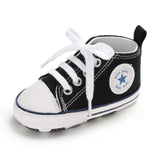 Shoes First Walkers Shoes Unisex Canvas Classic Sports Sneakers Newborn Baby Boys Girls  Infant Toddler Soft Sole Anti-slip Baby Shoes