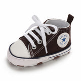 Shoes First Walkers Shoes Unisex Canvas Classic Sports Sneakers Newborn Baby Boys Girls  Infant Toddler Soft Sole Anti-slip Baby Shoes