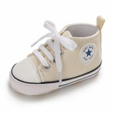 Shoes First Walkers Shoes Unisex Canvas Classic Sports Sneakers Newborn Baby Boys Girls  Infant Toddler Soft Sole Anti-slip Baby Shoes