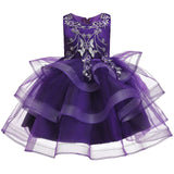 Baby Girls Flower Party Dress Infant Girl's Christmas Wedding Elegant Vestidos Costume Children Clothing Kids Dresses Clothes