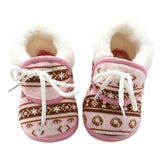 2019 New Cute Kids Baby Boy Girls Toddler Winter Warmer Shoes Soft Cotton Prewalker 7-12M