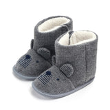 New Collection Baby Winter Boots Infant Toddler Newborn Cute Cartoon Bear Shoes Girls Boys First Walkers Super Keep Warm Snowfield Booties Boot