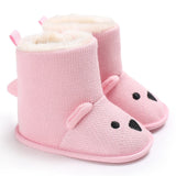 New Collection Baby Winter Boots Infant Toddler Newborn Cute Cartoon Bear Shoes Girls Boys First Walkers Super Keep Warm Snowfield Booties Boot