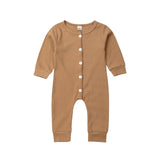 Newborn Infant Cute Cotton Long Sleeve Unisex Knitted Romper Bebe Baby Boy Girls Bodysuit baby clothes Leotard Body Tops