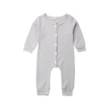 Newborn Infant Cute Cotton Long Sleeve Unisex Knitted Romper Bebe Baby Boy Girls Bodysuit baby clothes Leotard Body Tops
