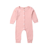 Newborn Infant Cute Cotton Long Sleeve Unisex Knitted Romper Bebe Baby Boy Girls Bodysuit baby clothes Leotard Body Tops