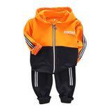 Autumn Kids 3 years Boys Clothes Set Toddler Children Hooded Letter Long Sleeve Tops Pants Sports tracksuit kit Outfit roupa