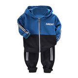 Autumn Kids 3 years Boys Clothes Set Toddler Children Hooded Letter Long Sleeve Tops Pants Sports tracksuit kit Outfit roupa