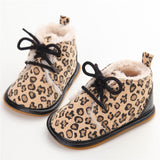 2019 Newborn Baby Girl Shoes Summer Warm Snow Boots Toddler Infant Booties Black Red Girls Pre-Walker Baby Boys Tie Up First Walkers