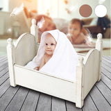 Mini Wood Newborn Baby Bed Detachable Wooden Photography Photo Props For Shoot Home Room Livingroom Children Beds Kids Furniture