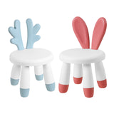Baby stool kindergarten cartoon back seat child thick plastic stool baby home children's chair kids chair  furniture
