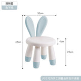 Baby stool kindergarten cartoon back seat child thick plastic stool baby home children's chair kids chair  furniture