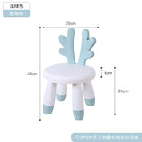 Baby stool kindergarten cartoon back seat child thick plastic stool baby home children's chair kids chair  furniture