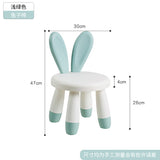 Baby stool kindergarten cartoon back seat child thick plastic stool baby home children's chair kids chair  furniture