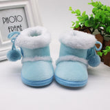 New Collection Girls Boys Shoes Baby Boots Winter First Walkers Tassel Fur Snow Super Warm Prewalkers Soft Sole No-slip Booties