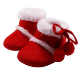 New Collection Girls Boys Shoes Baby Boots Winter First Walkers Tassel Fur Snow Super Warm Prewalkers Soft Sole No-slip Booties