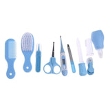 OOTDTY 10pcs/Set Newborn Baby Kids Nail Hair Health Care Thermometer Grooming Brush Kit dropshipping