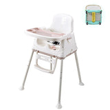 Baby's Dining Chair and Table Baby dining chair Portable foldable adjustable multi-function kids furniture kids table and chair