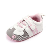 Unicorn graffiti newborn baby girl boys shoes soft shoes dinosaur printing infant toddler hard bottom crib shoes first walking s