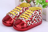 Unicorn graffiti newborn baby girl boys shoes soft shoes dinosaur printing infant toddler hard bottom crib shoes first walking s