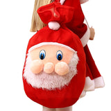 Girls 2 4 6 8 10 Years Christmas Costume Boys Girls Santa Claus Red Dress With Cloak Cosplay Kids Children Clothing Girl's Clothes