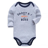 Baby Boys Clothing Newborn Bodysuit Long Sleeve 100% cotton Babies Infant Toddler 3 6 9 12 18 24 Months Girls Clothes