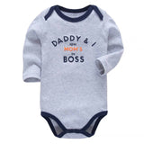 Baby Boys Clothing Newborn Bodysuit Long Sleeve 100% cotton Babies Infant Toddler 3 6 9 12 18 24 Months Girls Clothes