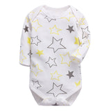 Baby Boys Clothing Newborn Bodysuit Long Sleeve 100% cotton Babies Infant Toddler 3 6 9 12 18 24 Months Girls Clothes