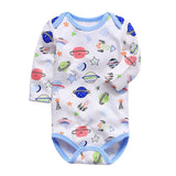 Baby Boys Clothing Newborn Bodysuit Long Sleeve 100% cotton Babies Infant Toddler 3 6 9 12 18 24 Months Girls Clothes