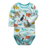 Baby Boys Clothing Newborn Bodysuit Long Sleeve 100% cotton Babies Infant Toddler 3 6 9 12 18 24 Months Girls Clothes