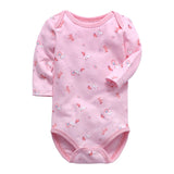 Baby Boys Clothing Newborn Bodysuit Long Sleeve 100% cotton Babies Infant Toddler 3 6 9 12 18 24 Months Girls Clothes