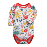 Baby Boys Clothing Newborn Bodysuit Long Sleeve 100% cotton Babies Infant Toddler 3 6 9 12 18 24 Months Girls Clothes