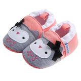 NEW  Knit Fox Baby Girl Shoes Animal Cartoon Cute Newborn Baby Shoes Cotton Soft Bottom First Walkers 0-18M Boys Shoes