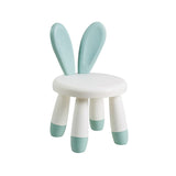 Children's chairs Baby cute cartoon bench Household Rabbit Chair Backrest Chair Plastic stool Kids Chair For Kids Furniture
