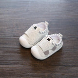 NEW  Autumn Infant Toddler Shoes High Quality Baby Girls Boys Shoes Soft Bottom Anti-slip Stripe Babies Kids First Walkers Shoes