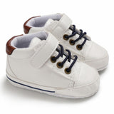 2019 Baby Boy Shoes New Classic Canvas Newborn Baby shoes For Boy Prewalker First Walkers Child Kids Shoes First Walkers Leather